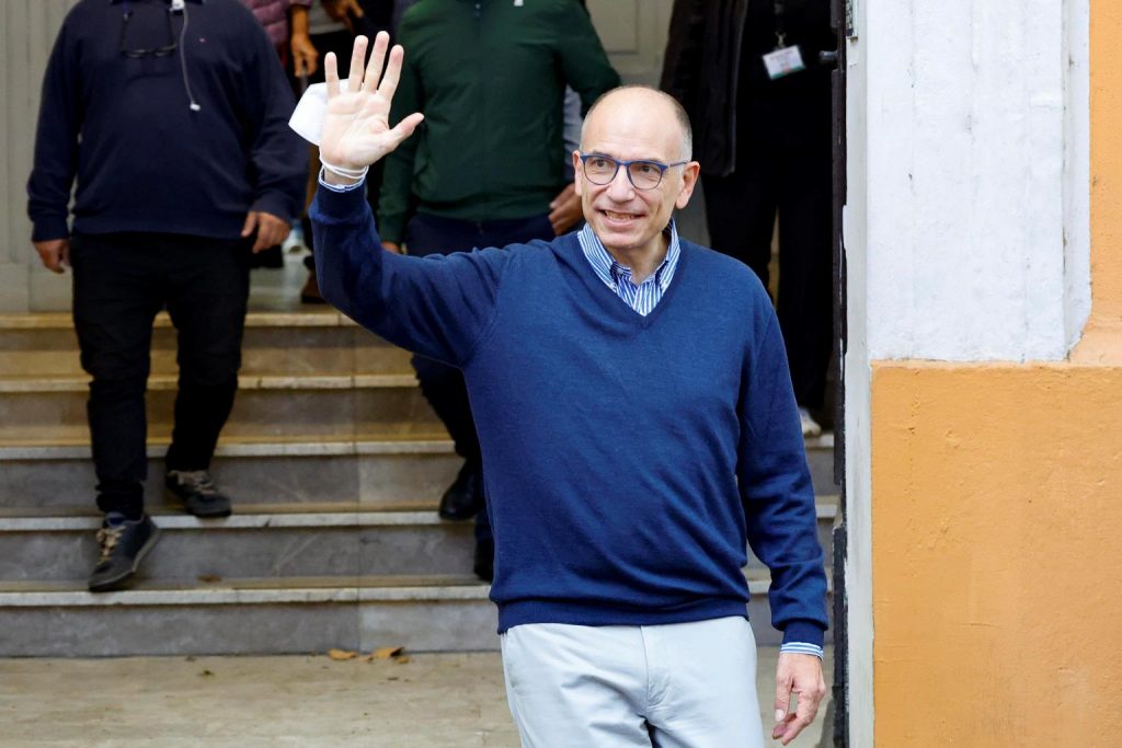 voto letta elezioni politiche 25 settembre 2022