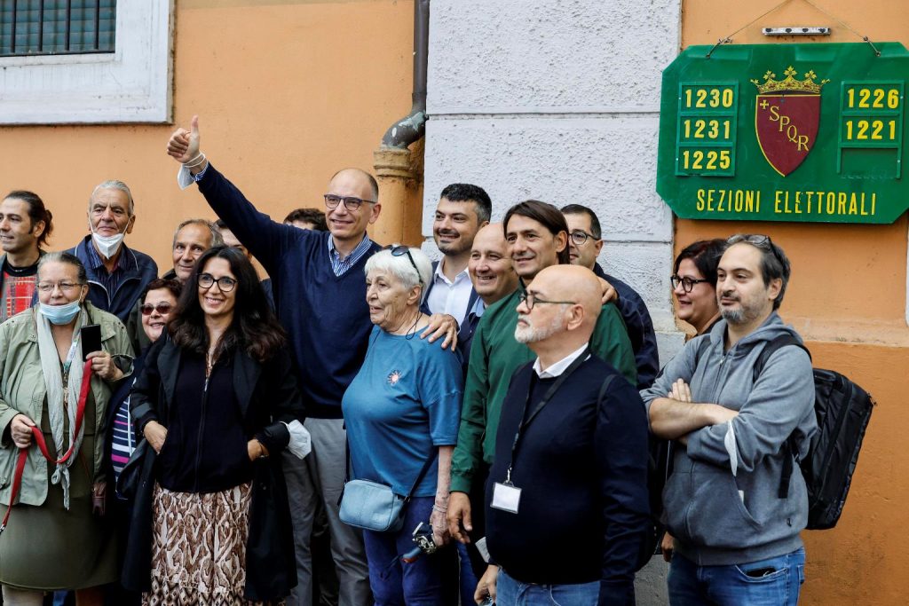 voto letta elezioni politiche 25 settembre 2022