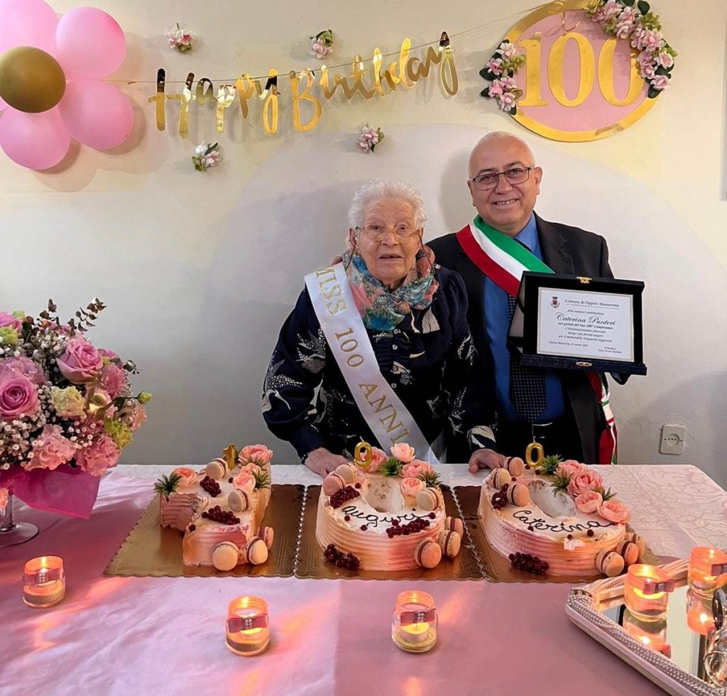 100 anni oppido mamertina nonna caterina
