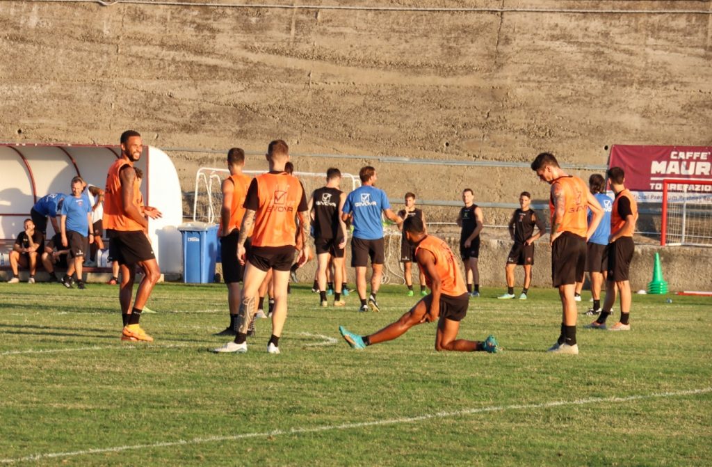 Allenamento Reggina Sant'Agata