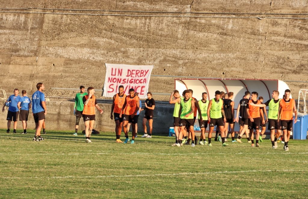 Allenamento Reggina Sant'Agata