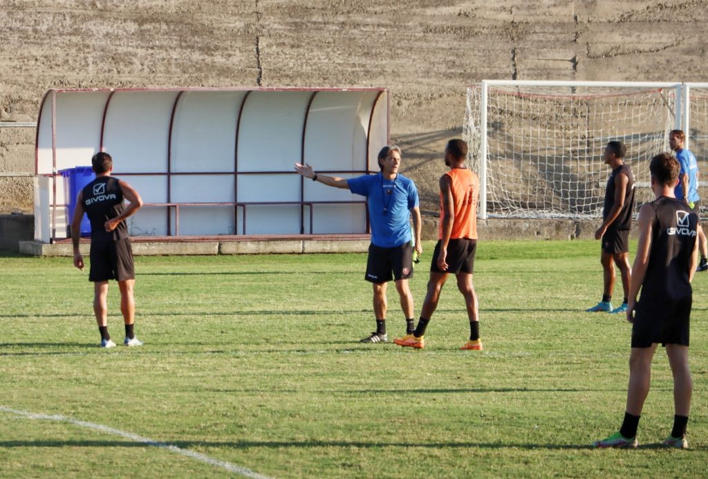 Allenamento Reggina Sant'Agata