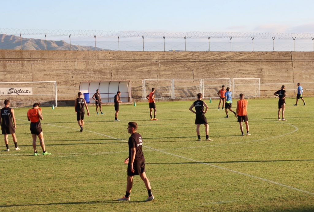 Allenamento Reggina Sant'Agata