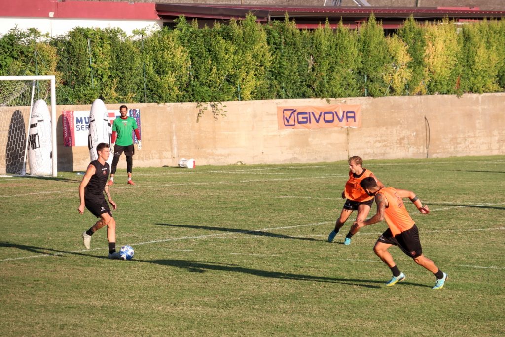 Allenamento Reggina Sant'Agata