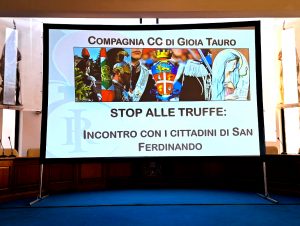 Carabinieri incontrani anziani san ferdinando