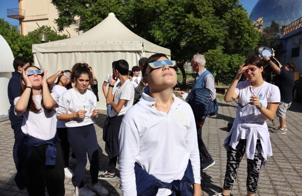 Eclissi solare Planetario Reggio Calabria