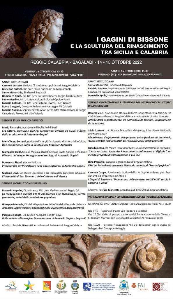 LOCANDINA CONVEGNO Gagini