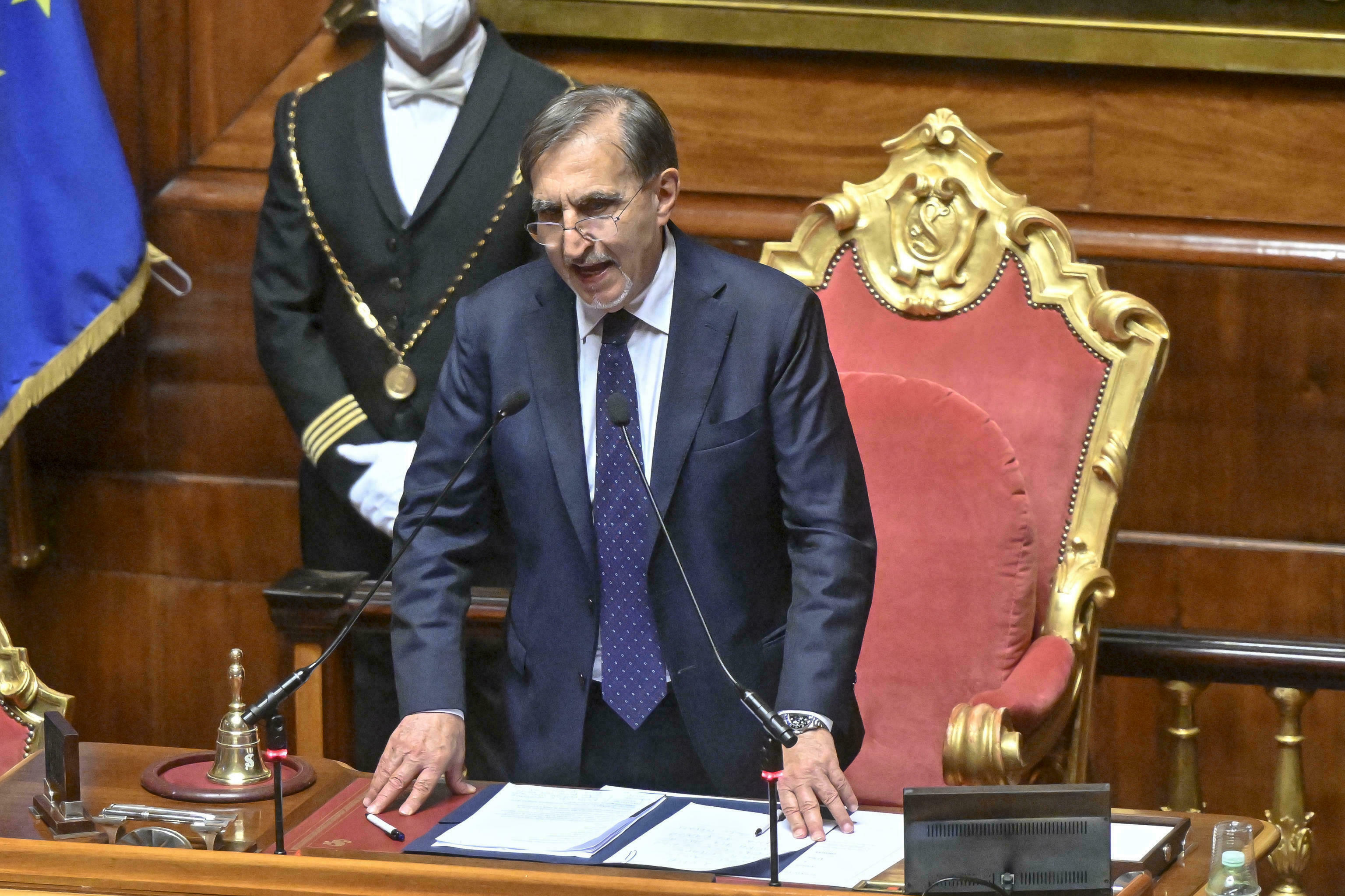 Senato: La Russa presidente con 116 voti, 65 le bianche