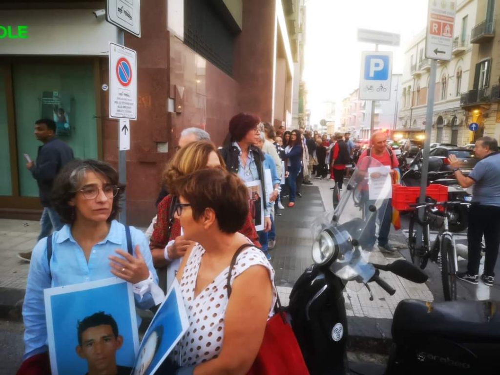 Marcia dei nuovi Desaparecidos - No al Memorandum Italia - Libia