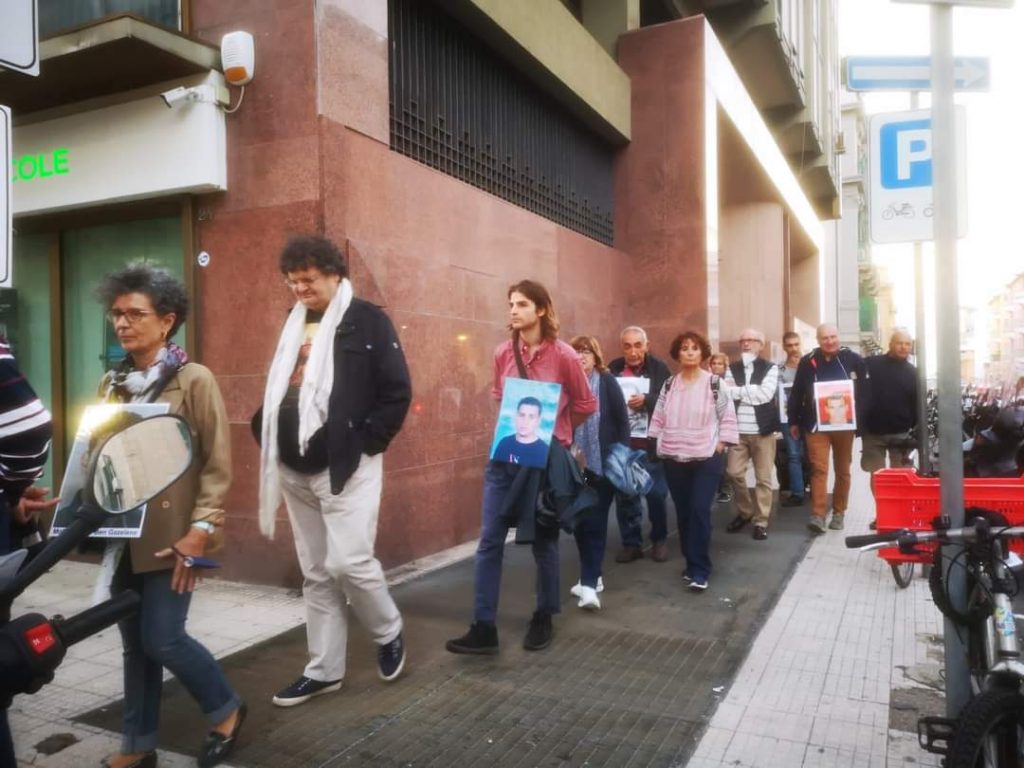 Marcia dei nuovi Desaparecidos - No al Memorandum Italia - Libia