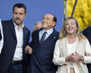 Matteo Salvini, Silvio Berlusconi, Giorgia Meloni