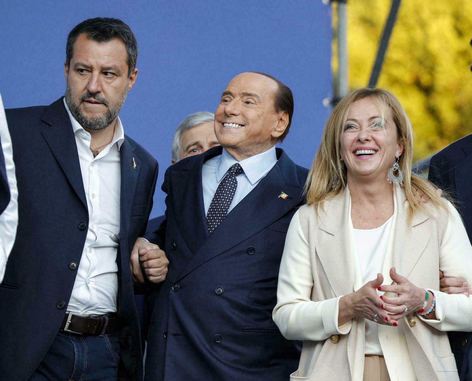 Matteo Salvini, Silvio Berlusconi, Giorgia Meloni