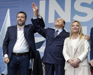 Matteo Salvini, Silvio Berlusconi, Giorgia Meloni