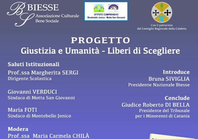 Progetto Giustizia e umanità – Liberi di scegliere (1)