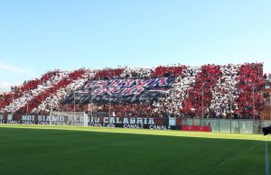 Reggina-Cosenza coreografia