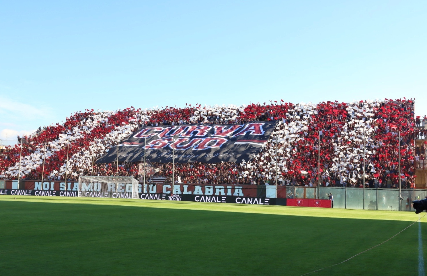 Reggina-Cosenza coreografia