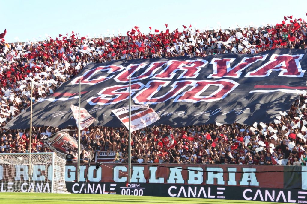 Reggina-Cosenza coreografia