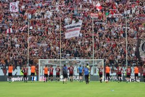 Reggina-Cosenza festa Granillo Curva Sud tifosi
