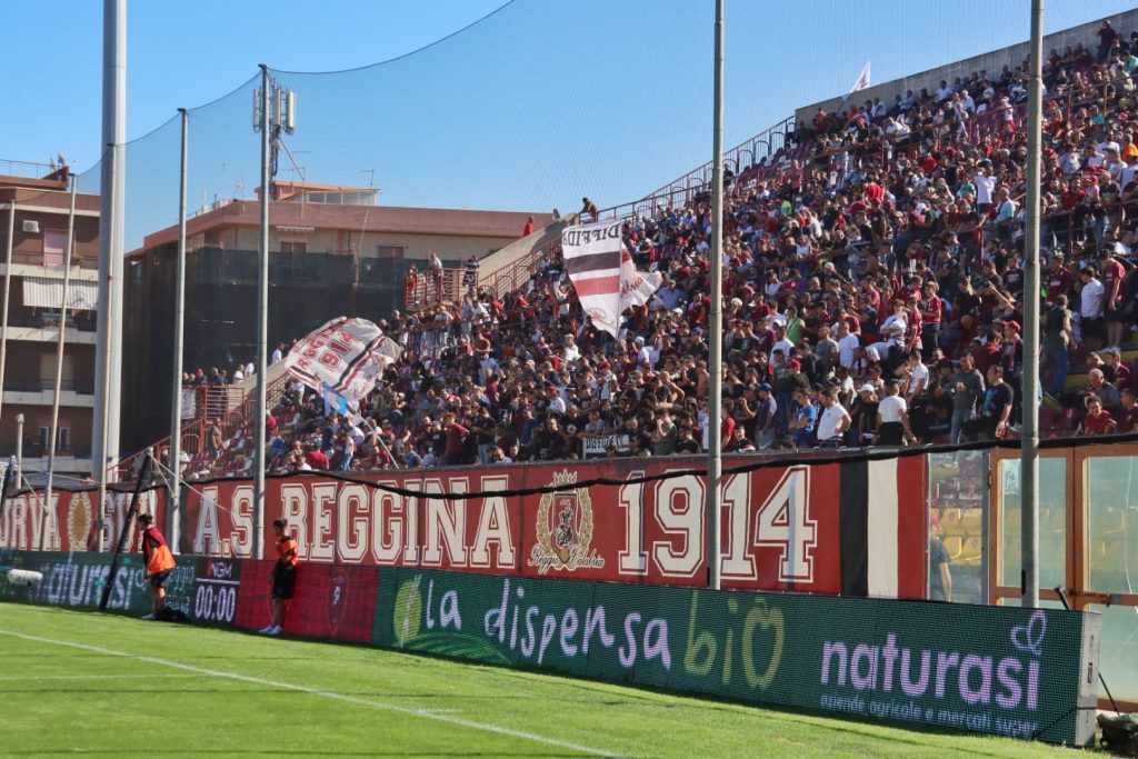 Reggina-Perugia curva sud tifosi granillo