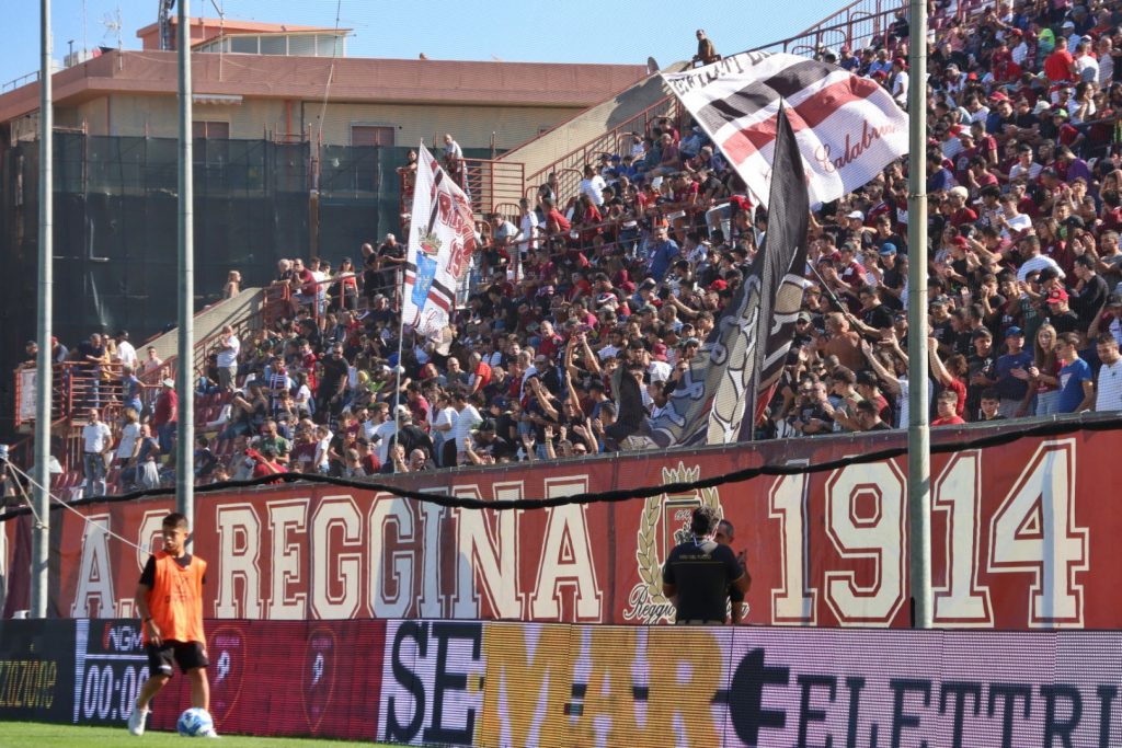 Reggina-Perugia curva sud tifosi granillo