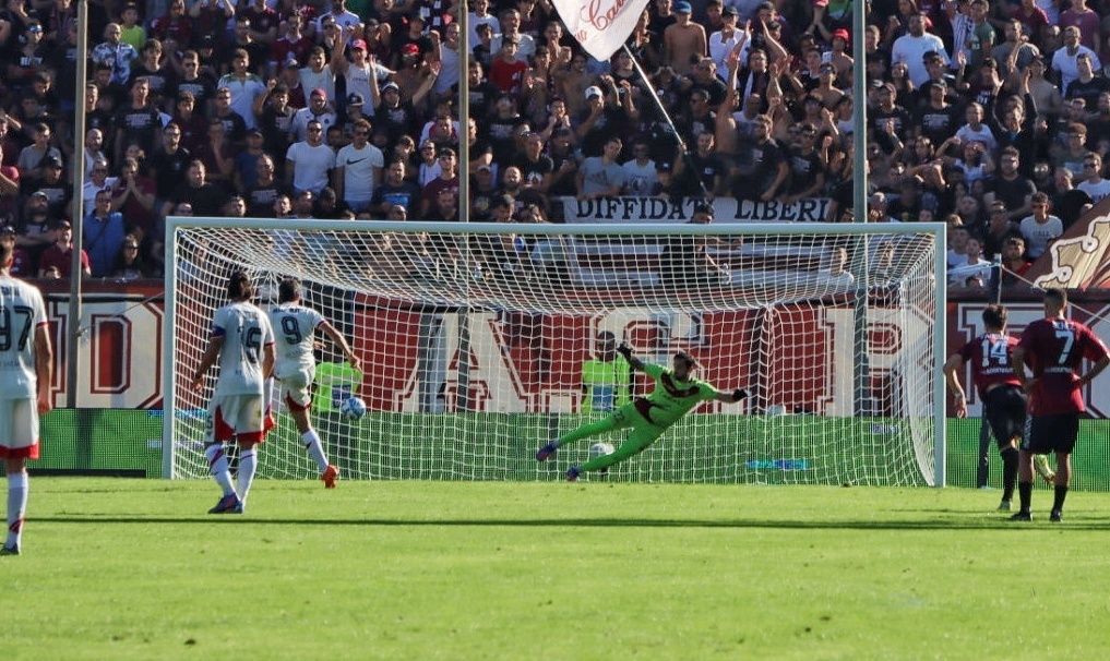 Reggina-Perugia gol 0-2 rigore melchiorri colombi