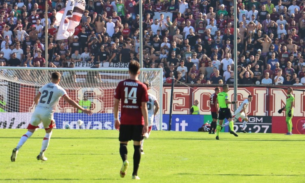 Reggina-Perugia gol 0-3 di serio