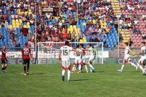 Reggina-Perugia gol melchiorri esultanza