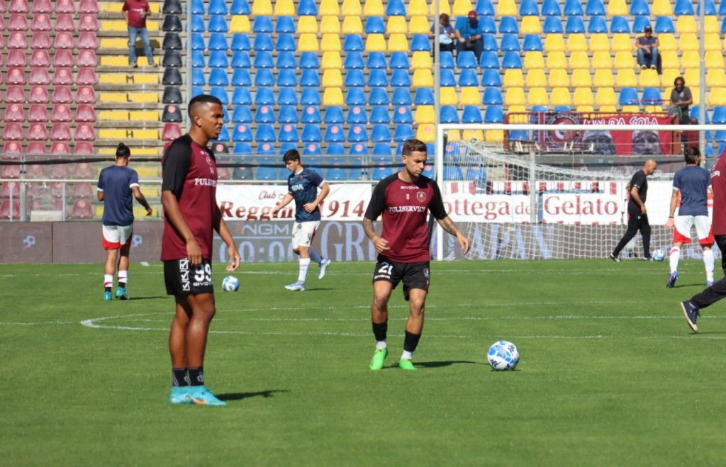 Reggina-Perugia prepartita rivas ricci