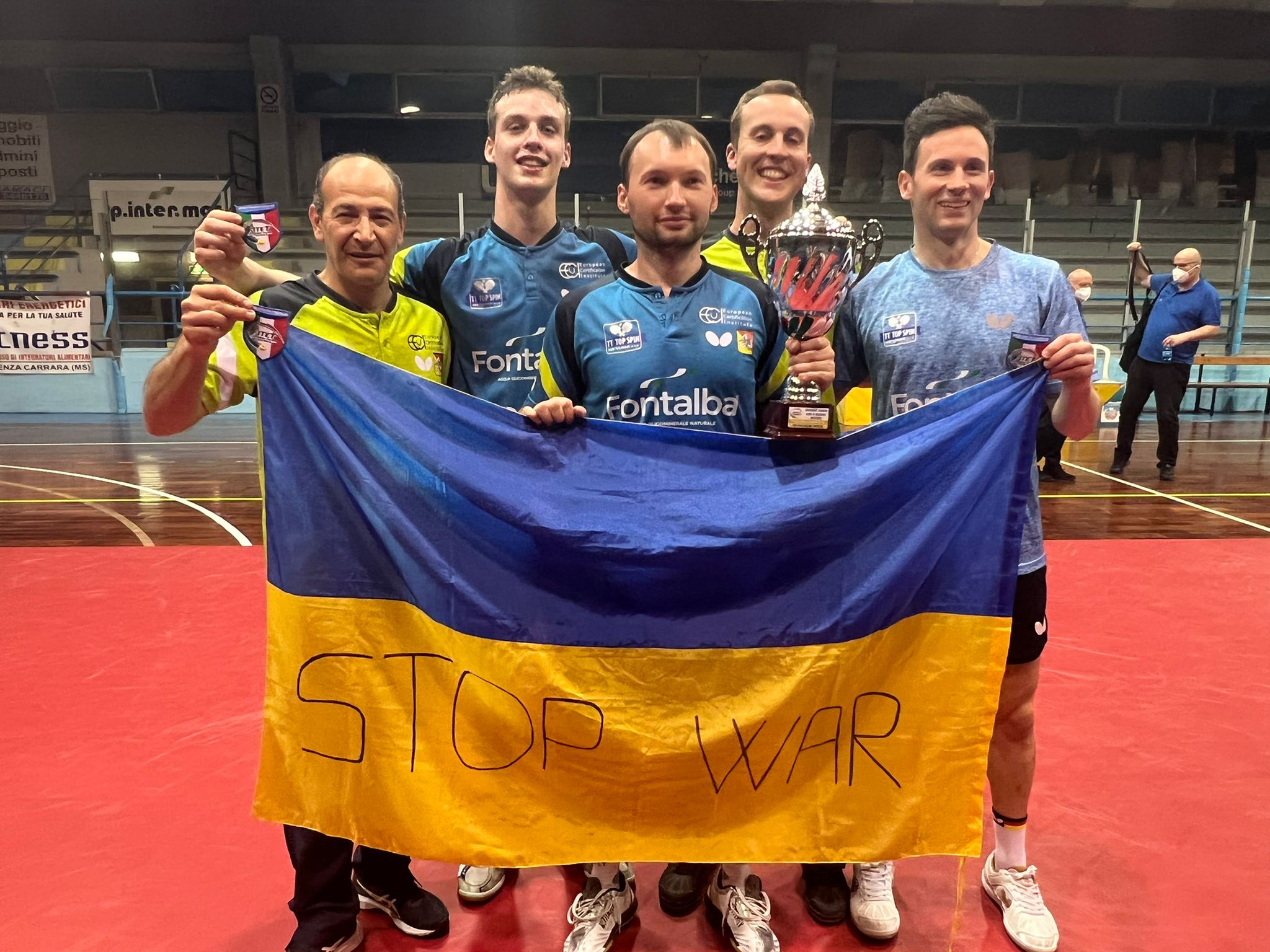 Top Spin Messina campione d’Italia