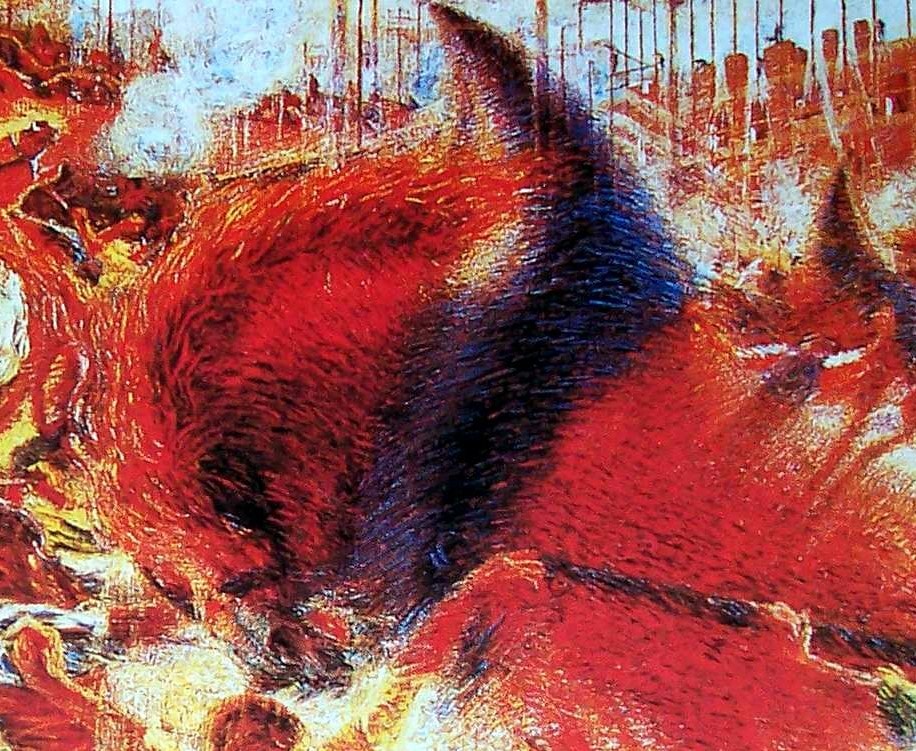 Umberto-Boccioni-La-citta-che-sale-1910.-
