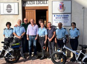bici elettriche polizia locale torrenova
