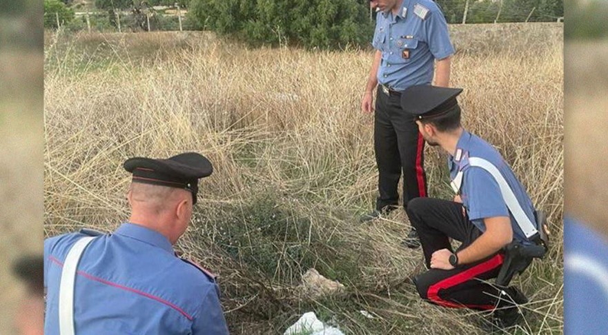 carabinieri trapani ritrovano bambino sacchetto