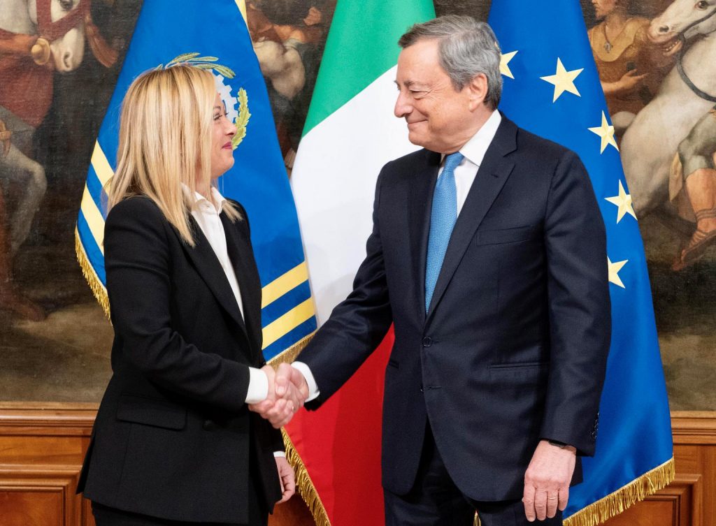draghi meloni