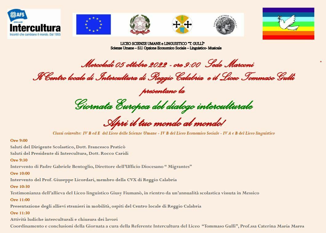 giornata europea intercultura