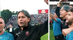 inzaghi canta sotto la curva