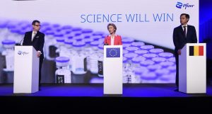 bourla pfizer von der leyen