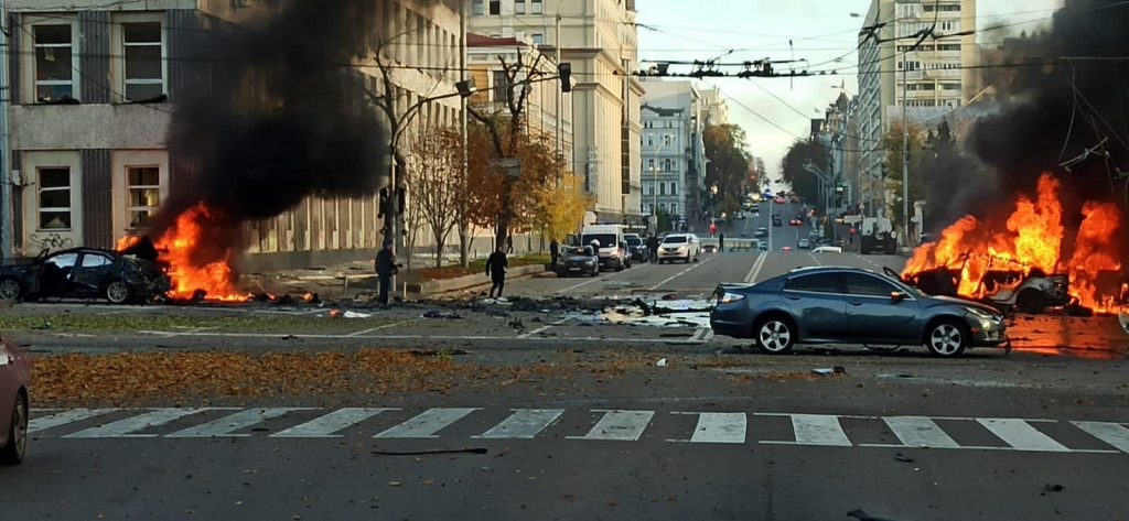 raid missilistico su kiev