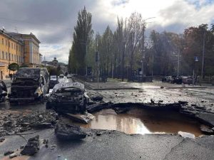 raid missilistico su kiev