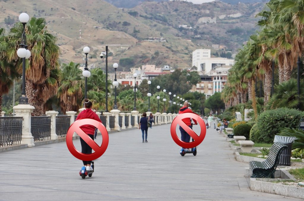 reggio calabria divieti monopattini