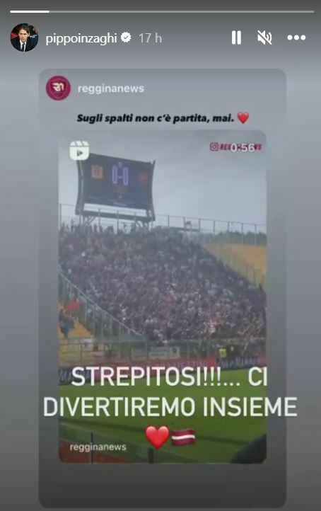 storia inzaghi reggina