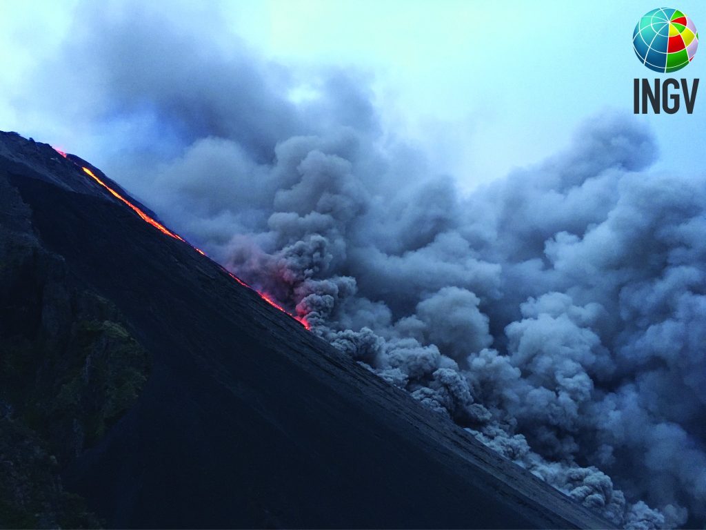 stromboli eruzione 10 ottobre