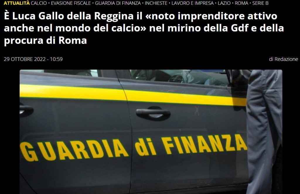 titolo open reggina gallo