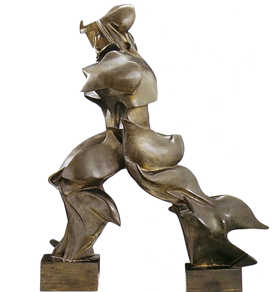 umberto-boccioni-forme-uniche-della-continuita-nello-spazio-milano-1913
