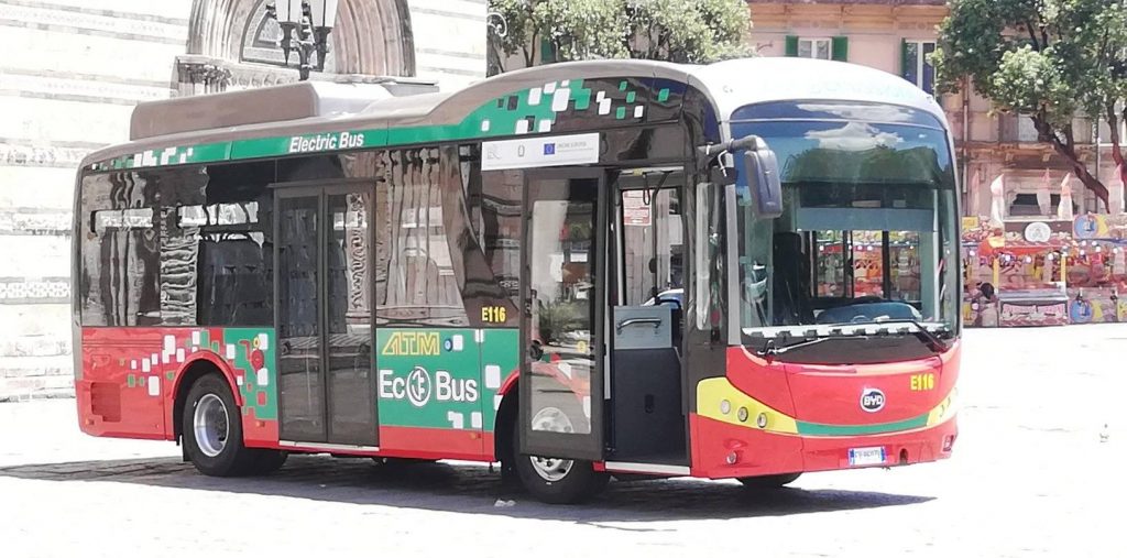 veicoli elettrici atm messina