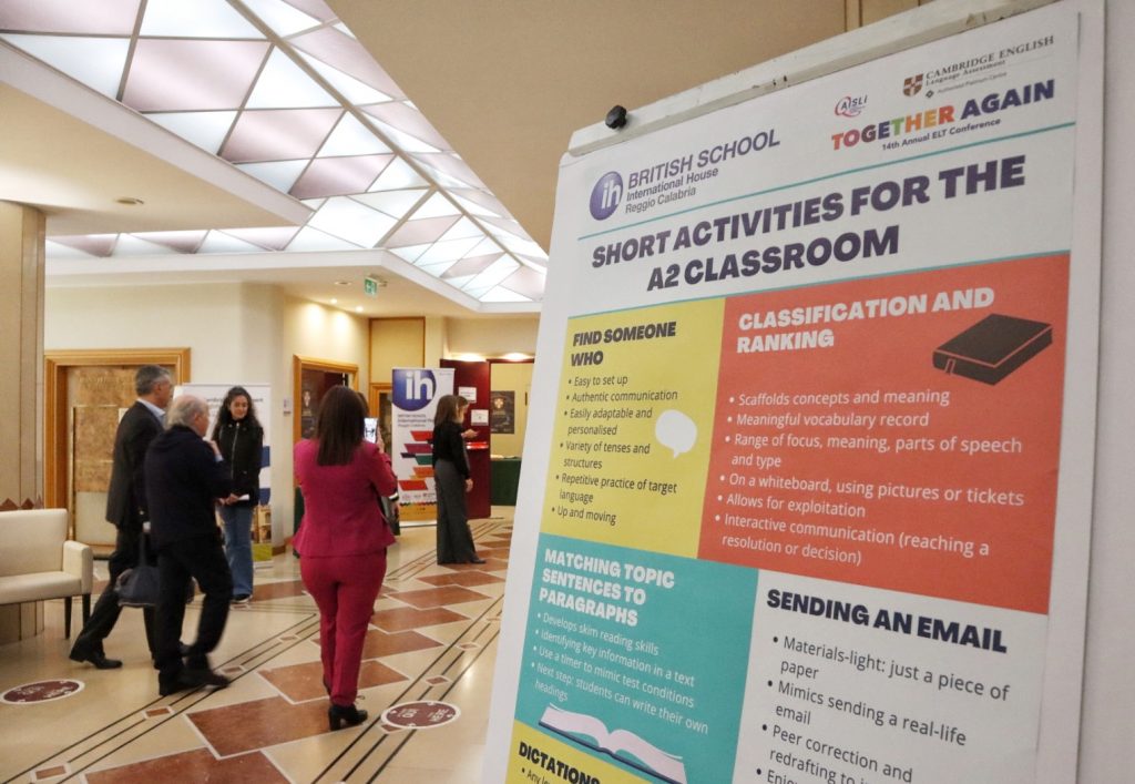 14ª Conferenza Annuale Docenti Inglese ih British School