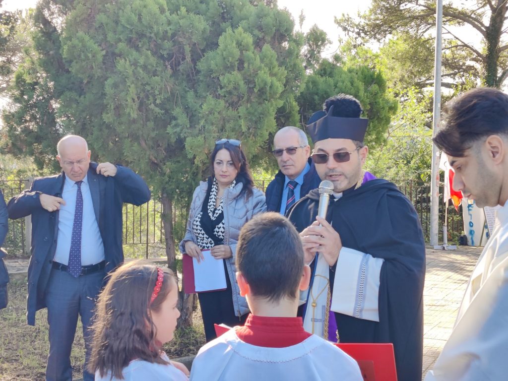 Cerimonia in onore ai caduti a Castanea