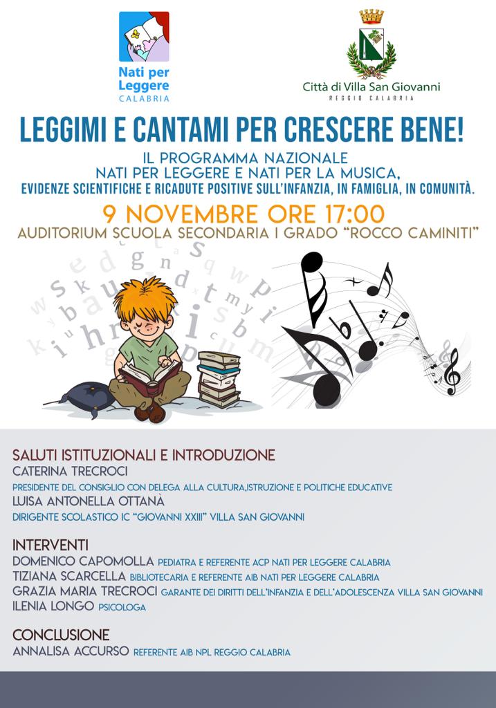 Leggimi e cantami per crescere bene