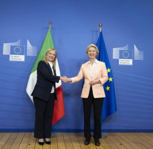 Meloni von der leyen
