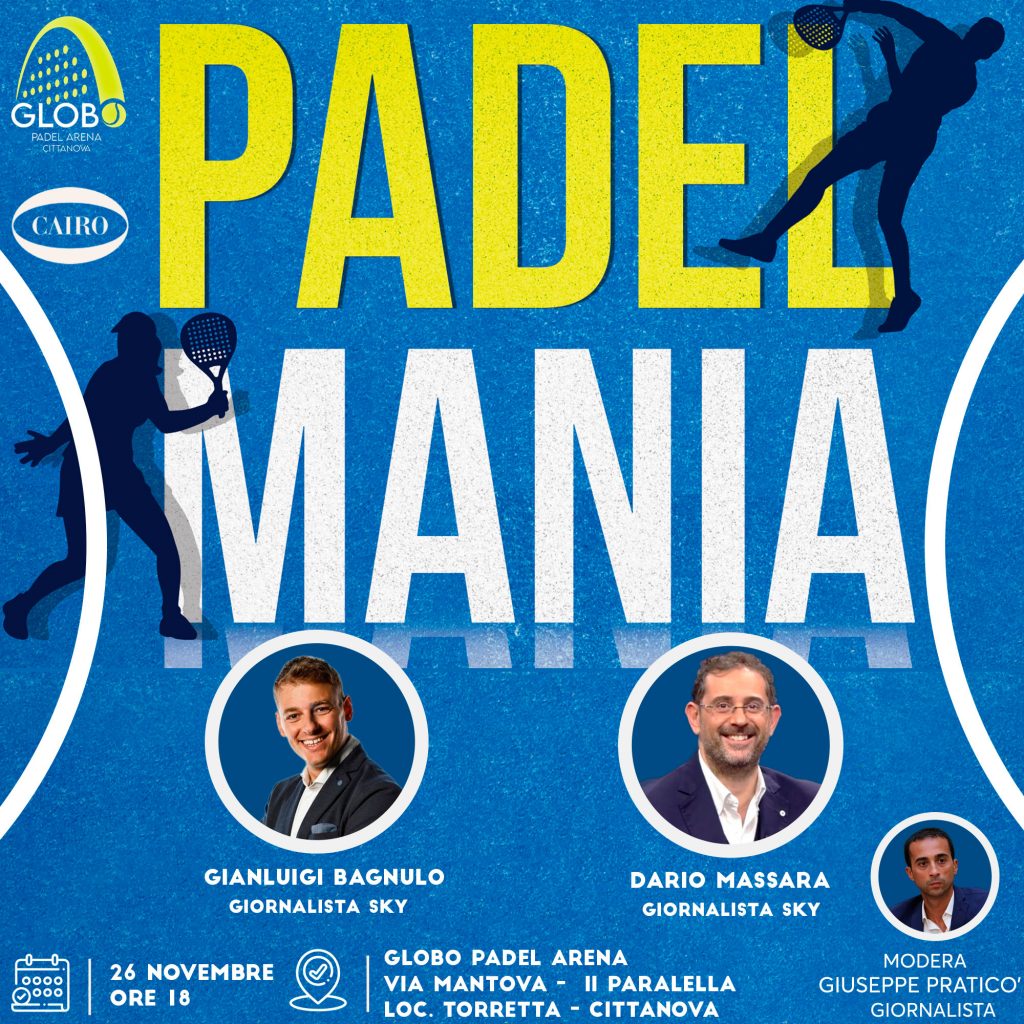 Presentazione Libro Padel Mania