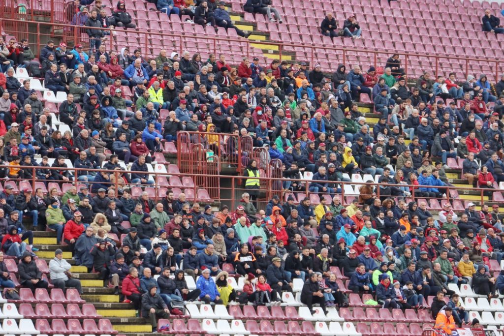 Reggina-Benevento tifosi Granillo gradinata